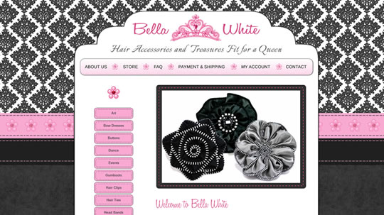 bella white home page