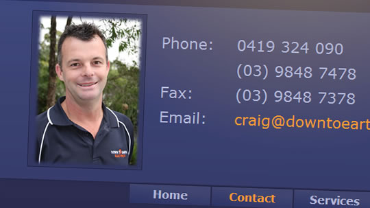 downtoearthelectrics page