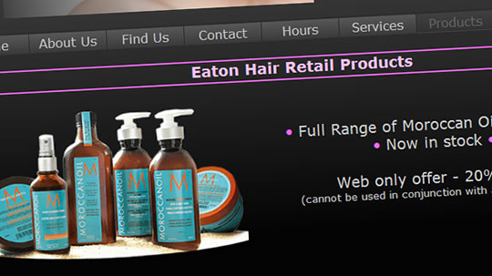 eaton hair page