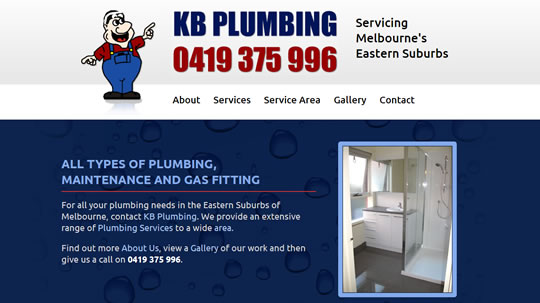 kb plumbing home page