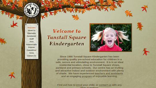 tunstall square kinder home page